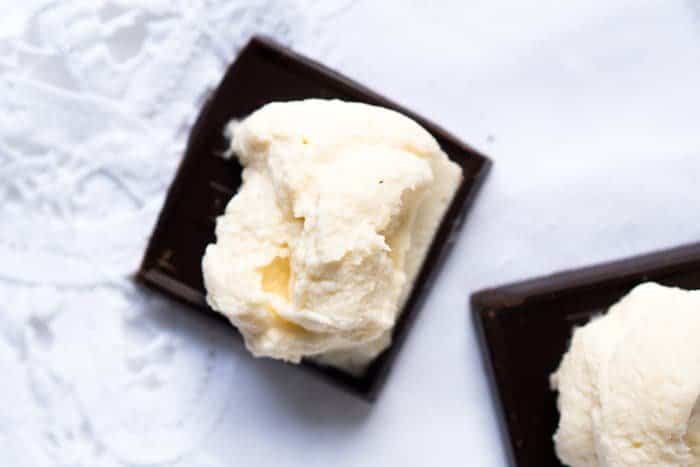 Melt-In-Your-Mouth Keto Buttercream Fat Bombs ☁️ Chocolate or Almond Covered! #keto #fatbomb