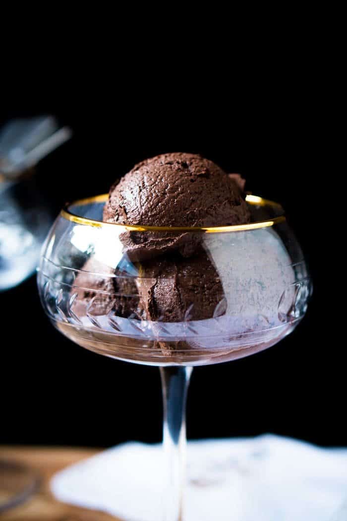 No-Churn Low Carb & Keto Chocolate Ice Cream 🍦 #ketoicecream #lowcarbicecream #nochurnicecream #chocolateicecream