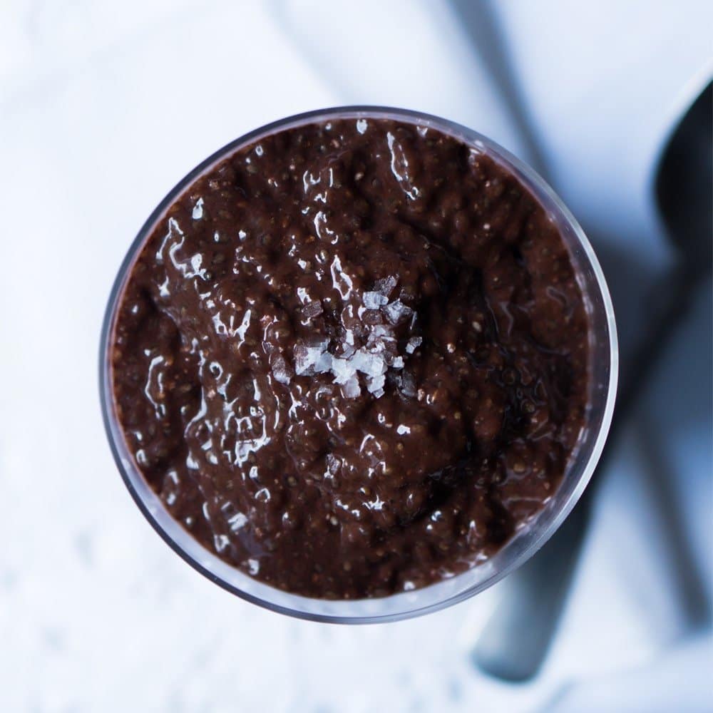 Almond & Chocolate Chia Pudding ? Gluten Free, Ketogenic & Vegan