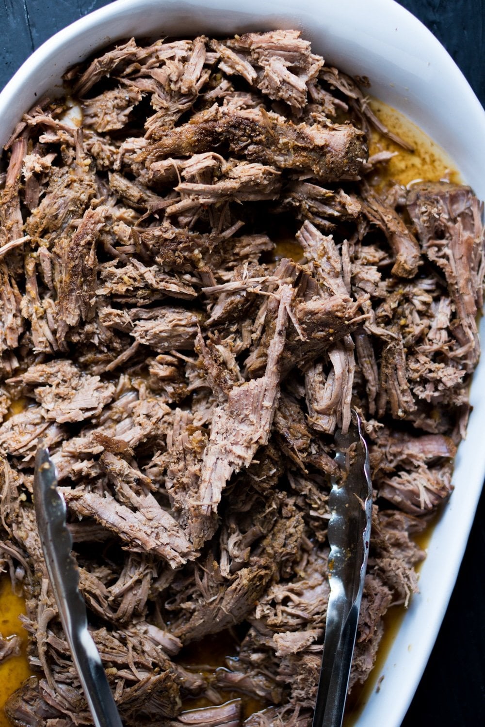 Slow Cooker Pulled Skirt Steak ? Gluten Free & Ketogenic