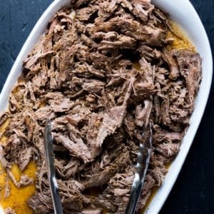 Slow Cooker Pulled Skirt Steak ? Gluten Free & Ketogenic
