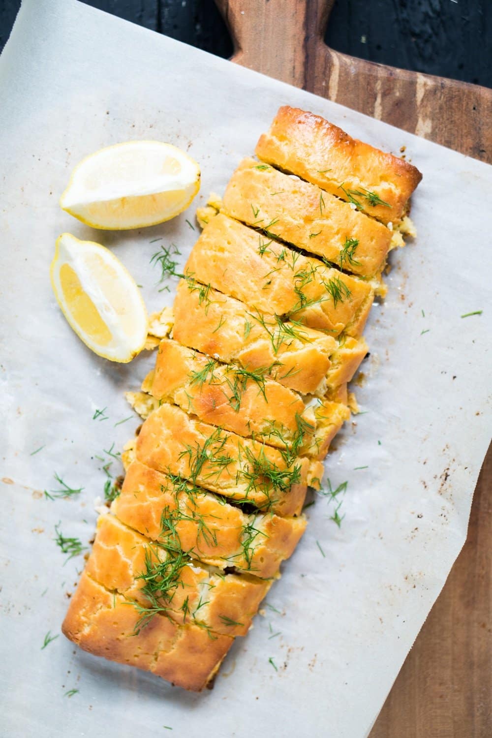 Gluten Free & Keto Smoked Salmon & Ricotta Pastry Roll-Up ?