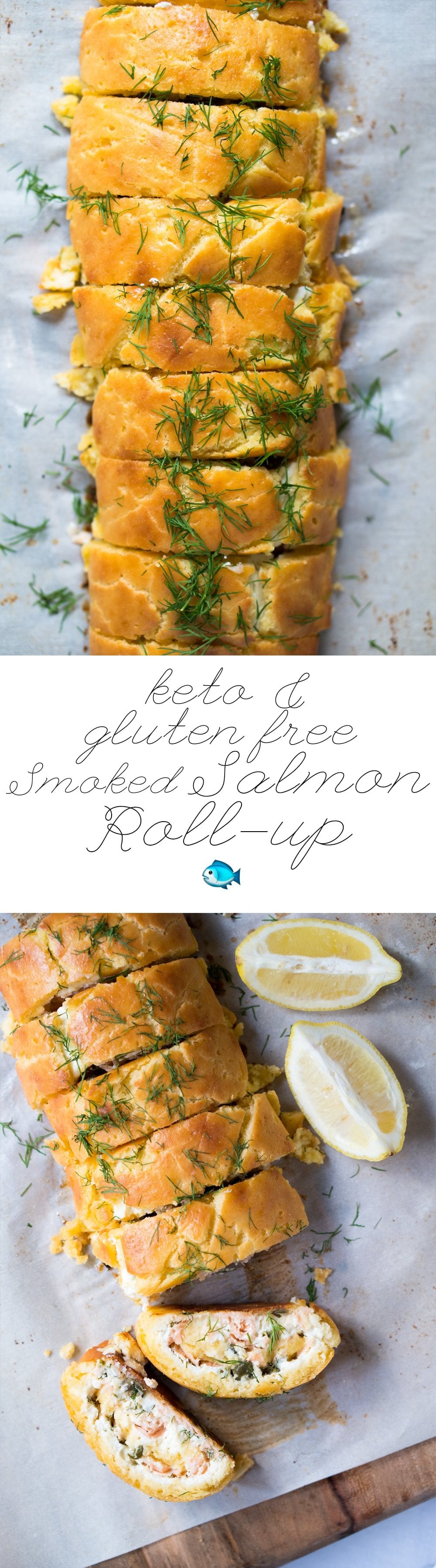 Gluten Free & Keto Smoked Salmon & Ricotta Pastry Roll-Up ?
