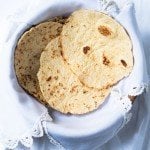 15-Minute Gluten Free & Keto Tortillas 🌮 Suuuper pliable, just 1 egg, & 2g net carbs!