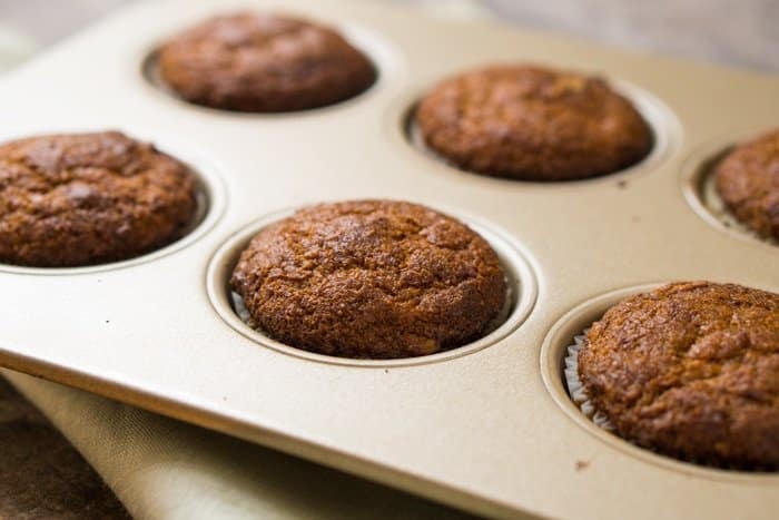 Gluten Free, Paleo & Low Carb Carrot Cake Cupcakes Fresh From The Oven