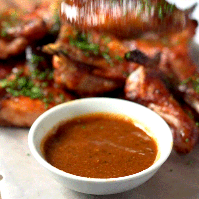 Roasted Keto BBQ Chicken Wings ? From Scratch