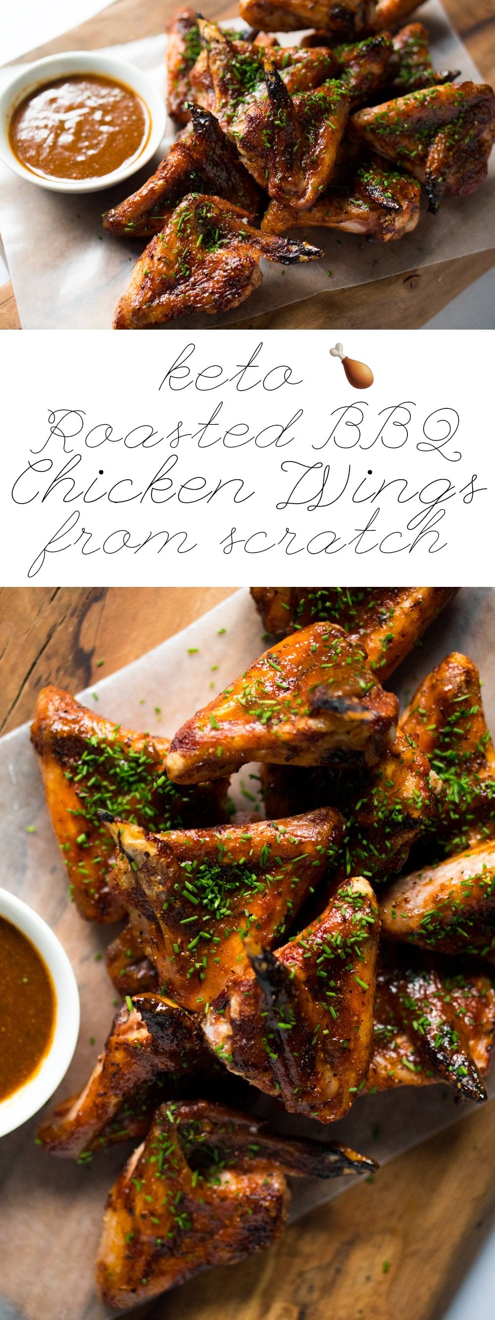 Roasted Keto BBQ Chicken Wings ? From Scratch
