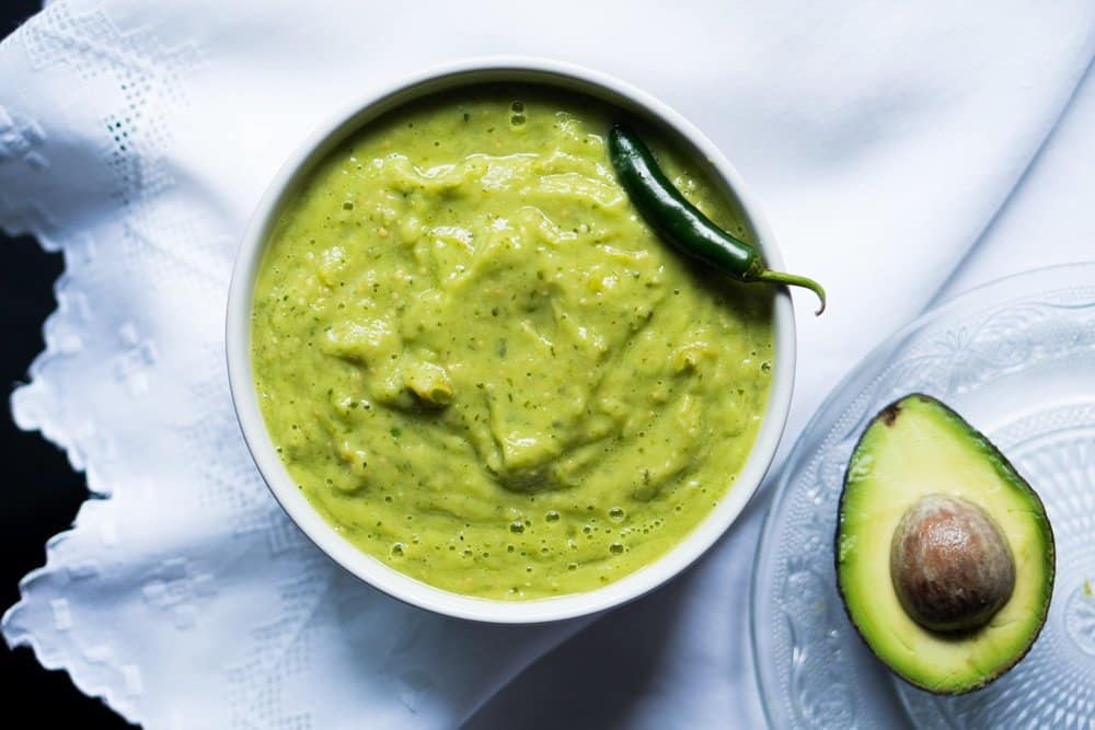 Suuuper Mexican Avocado Salsa Verde ? Gluten Free, Keto & Vegan