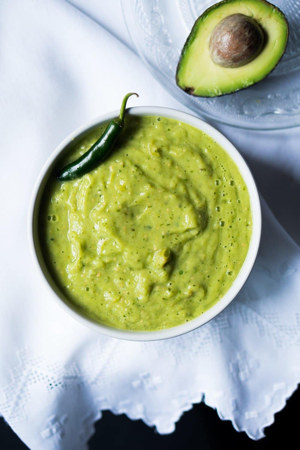 Suuuper Mexican Avocado Salsa Verde ? Gluten Free, Keto & Vegan