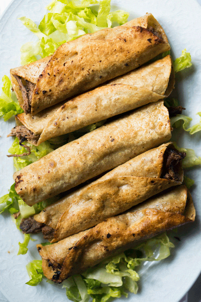 Mexican Beef Flautas ? Gluten Free