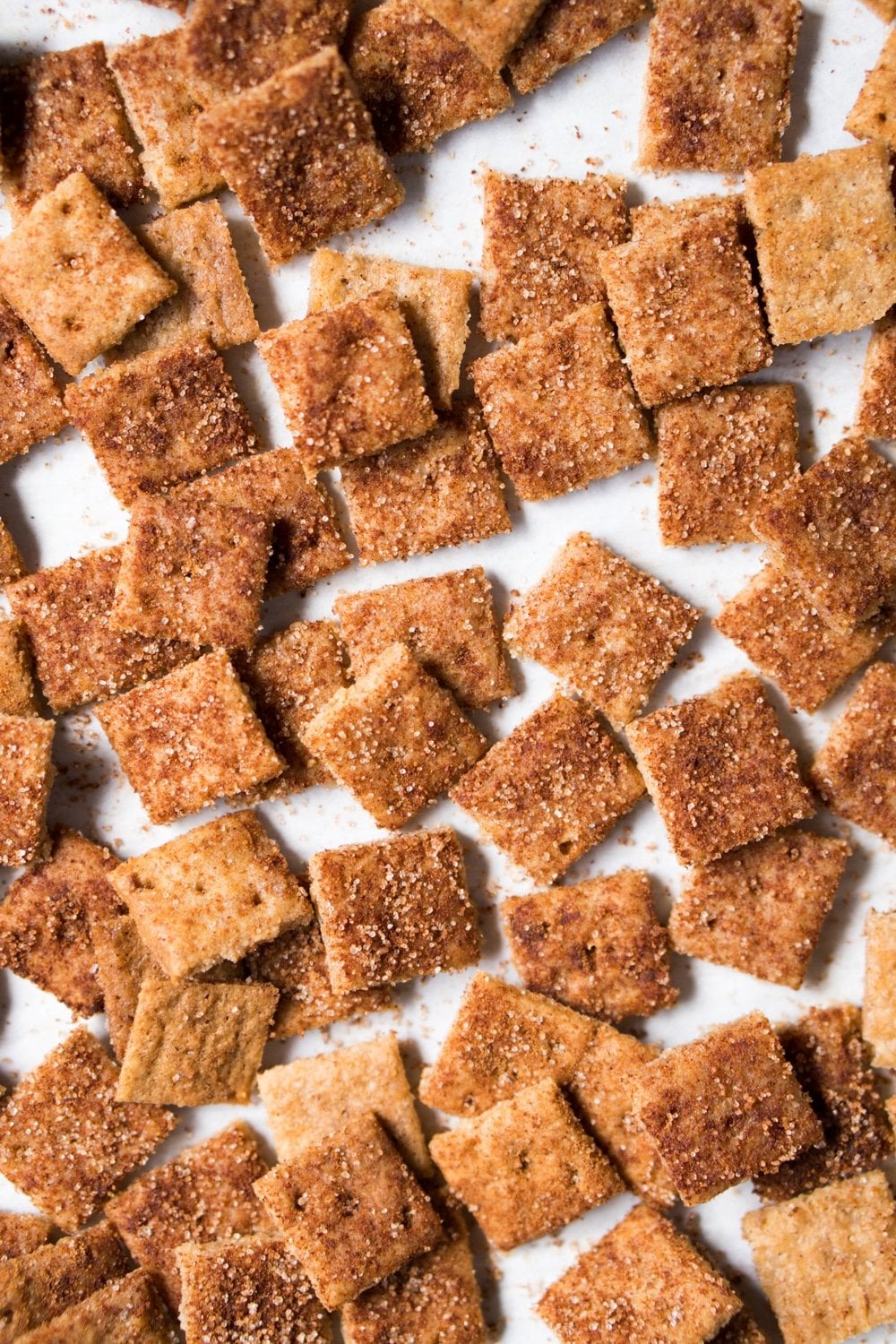 Gluten Free, Paleo & Keto Cinnamon Toast Crunch 🥛 Extra crunchy & just 2g net carbs! #keto #ketobreakfast #lowcarb #paleo #glutenfree