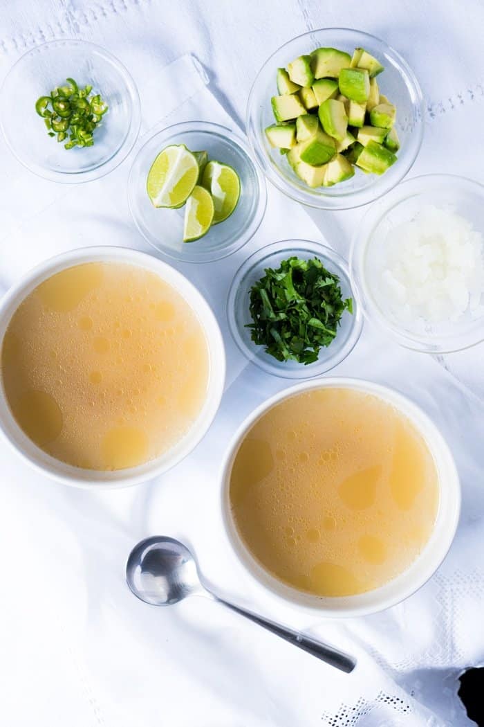 Paleo & Keto Mexican Bone Broth (i.e. Caldo de Res) 🍖