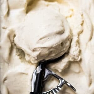 No-Churn Paleo, Low Carb & Keto Vanilla Ice Cream 🍦 #keto #lowcarb #dairyfree #paleo #healthyrecipes #icecream