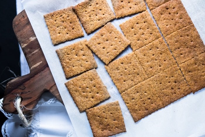 Gluten Free & Keto Graham Crackers 🍪 #keto #lowcarb #grainfree #healthyrecipes