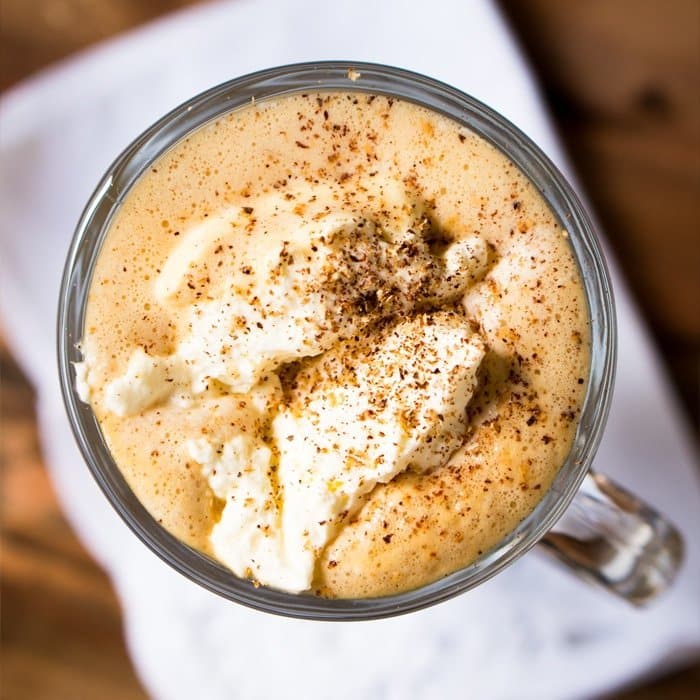 Keto Bulletproof Eggnog Latte 🎄 #bulletproofcoffee #bpc #keto