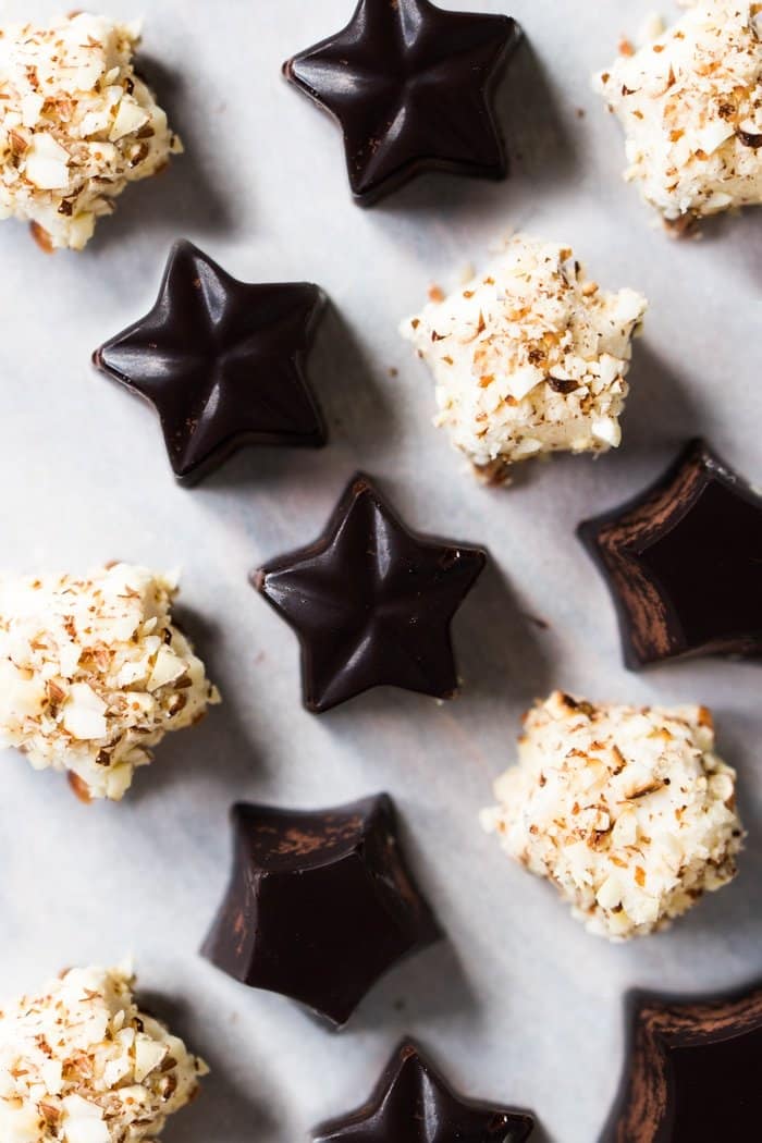 Melt-In-Your-Mouth Keto Buttercream Fat Bombs â˜ï¸ Chocolate or Almond Covered! #keto #fatbomb