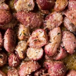 Low Carb & Keto Parmesan Roasted 'Potatoes' i.e. Radishes 🧀