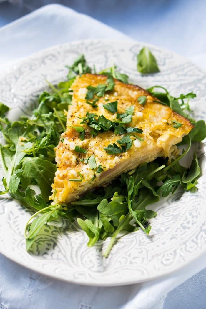 Low Carb & Keto Tortilla Española 🍳🇪🇸 Silky Smooth! #keto #ketobreakfast