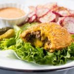 Gluten Free & Keto Cheeseburger Pockets