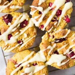 Gluten Free & Keto Cranberry Orange Muffins 🍊 Suuuper Tender & Moist #ketomuffins #lowcarbmuffins