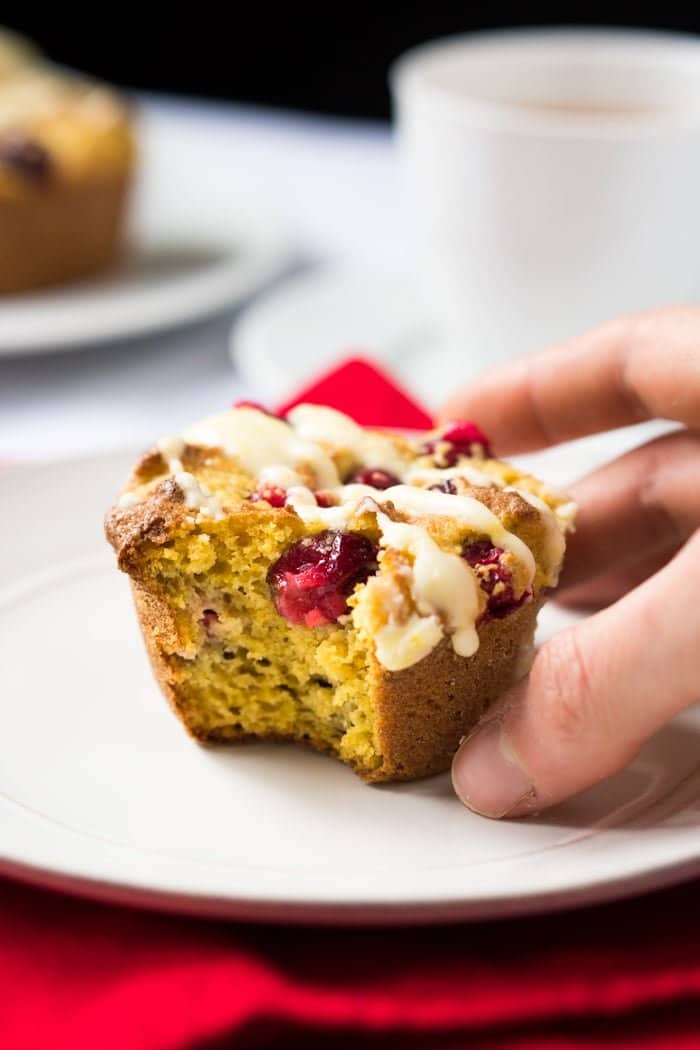 Gluten Free & Keto Cranberry Orange Muffins 🍊 Suuuper Tender & Moist #ketomuffins #lowcarbmuffins