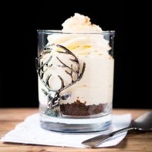 No-Bake Keto Eggnog Cheesecake For 1! 🎄 #ketocheesecake #lowcarbcheesecake