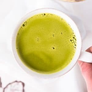 'White Chocolate' Keto Bulletproof Matcha Latte 🍵 #ketobulletproofcoffe #bpc #matchalatte