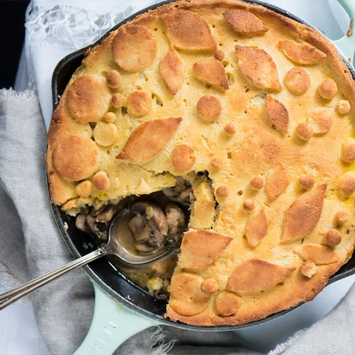 Gluten Free & Keto Chicken Pot Pie 🐓 #ketochickenpotpie #ketochicken