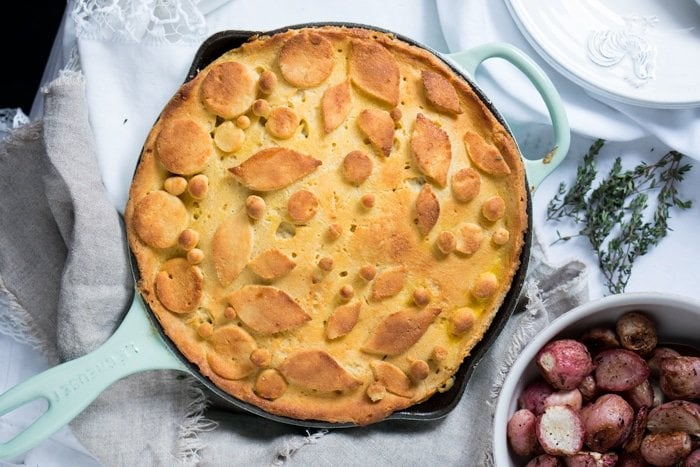Gluten Free & Keto Chicken Pot Pie 🐓 #ketochickenpotpie #ketochicken