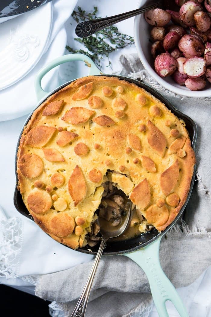 Gluten Free & Keto Chicken Pot Pie 🐓 #ketochickenpotpie #ketochicken
