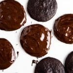 Gluten Free & Keto Thin Mints Girl Scout Cookies 👧🏾🍪🍫🌿 Less than 1g net carbs a pop! #ketocookies #ketothinmints