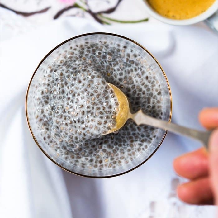 Overnight Gluten Free, Paleo & Keto Chia Pudding  🥄 The Ultimate Combination Guide! #chiapudding #keto #ketobreakfast #lowcarb #paleo #glutenfree #healthyrecipes