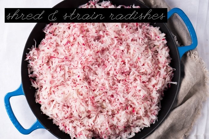 Low Carb & Keto Hash Browns with Grated Radishes 🍳 #ketohashbrowns #lowcarbhashbrowns #ketoradishes