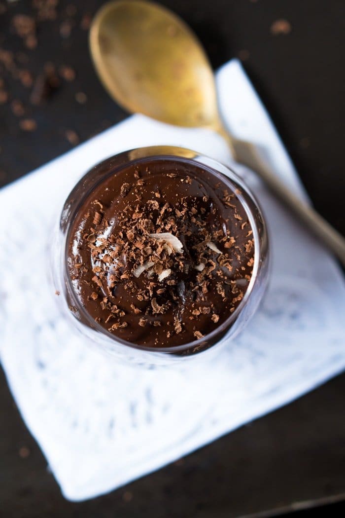 Paleo & Keto Chocolate Pudding-For-1 🍫 suuuper creamy & instant #ketochocolate #paleochocolate #ketodessert