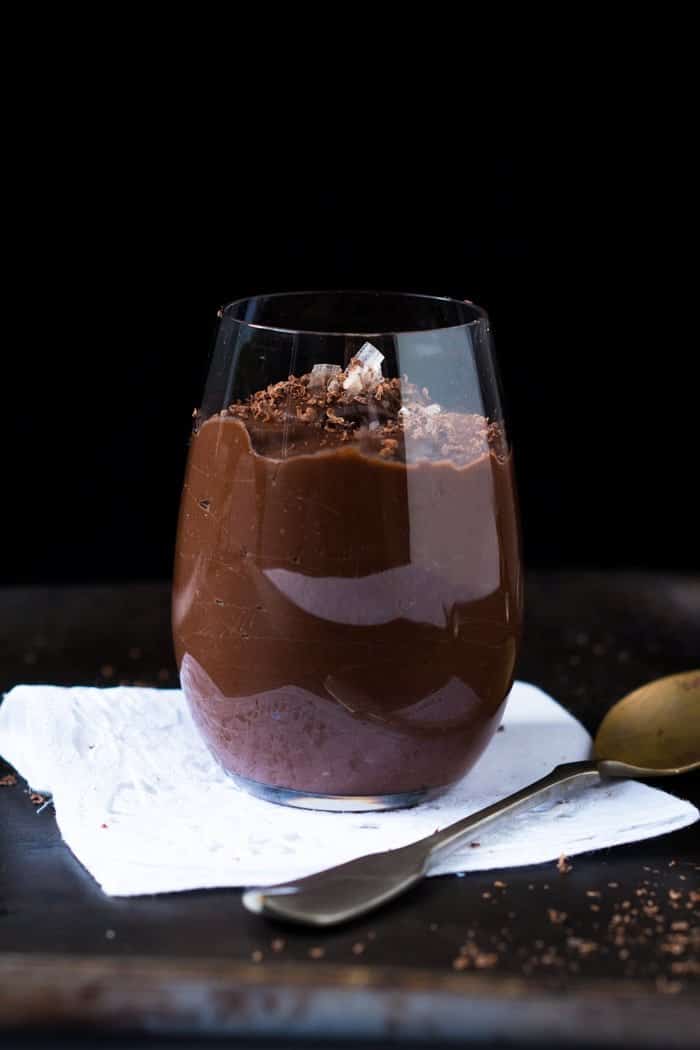 Paleo & Keto Chocolate Pudding-For-1 🍫 suuuper creamy & instant #ketochocolate #paleochocolate #ketodessert