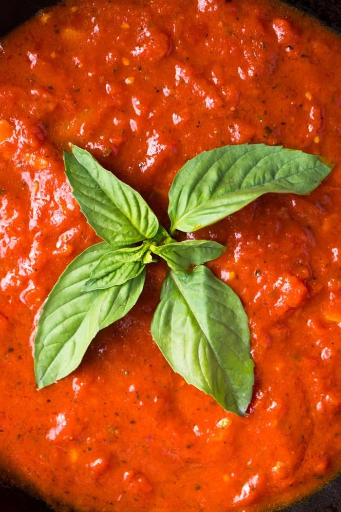 Paleo, Whole30 & Keto Marinara Sauce 🍅 #ketomarinara #marinarasauce #whole30