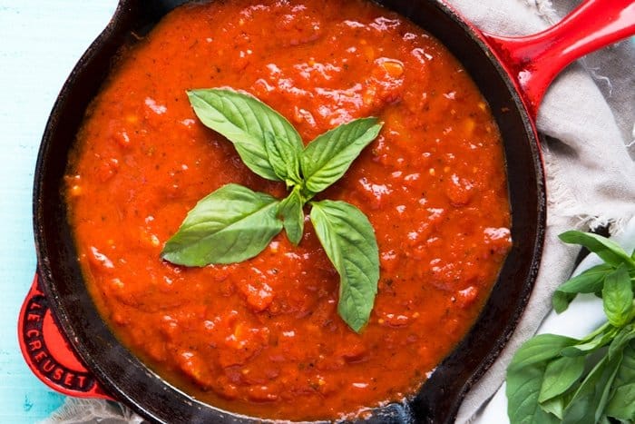 Paleo, Whole30 & Keto Marinara Sauce 🍅 #ketomarinara #marinarasauce #whole30