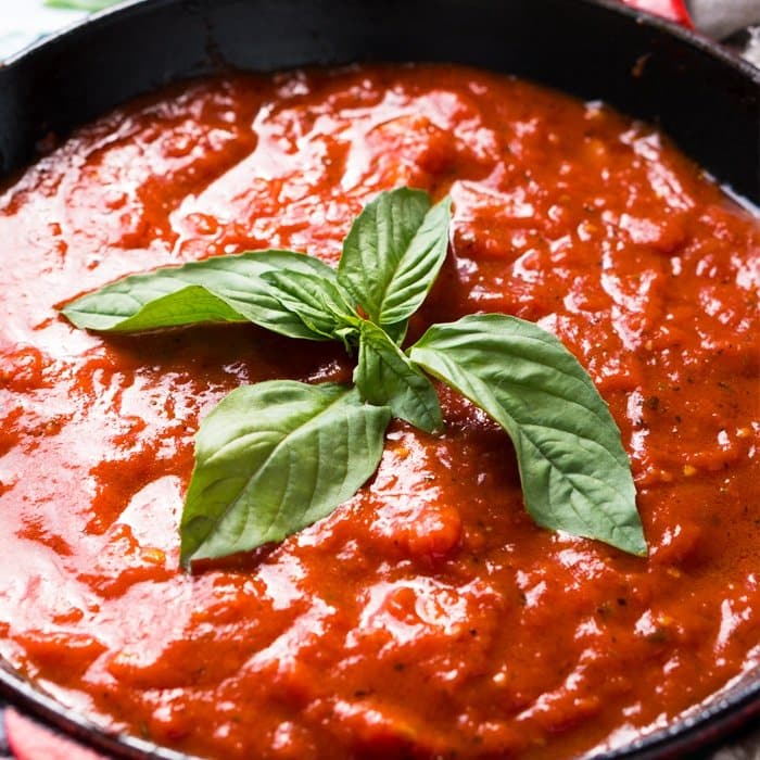 Paleo, Whole30 & Keto Marinara Sauce 🍅 #ketomarinara #marinarasauce #whole30