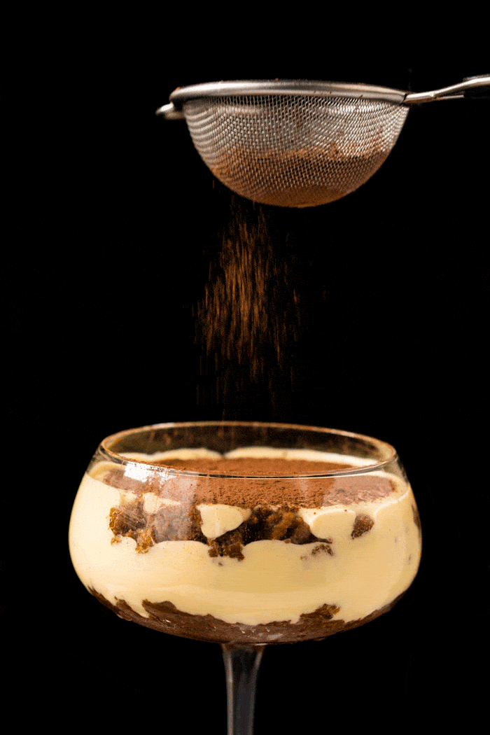 Gluten Free, Low Carb & Keto Tiramisu For 1 #keto #lowcarb #healthyrecipes #glutenfree #tiramisu