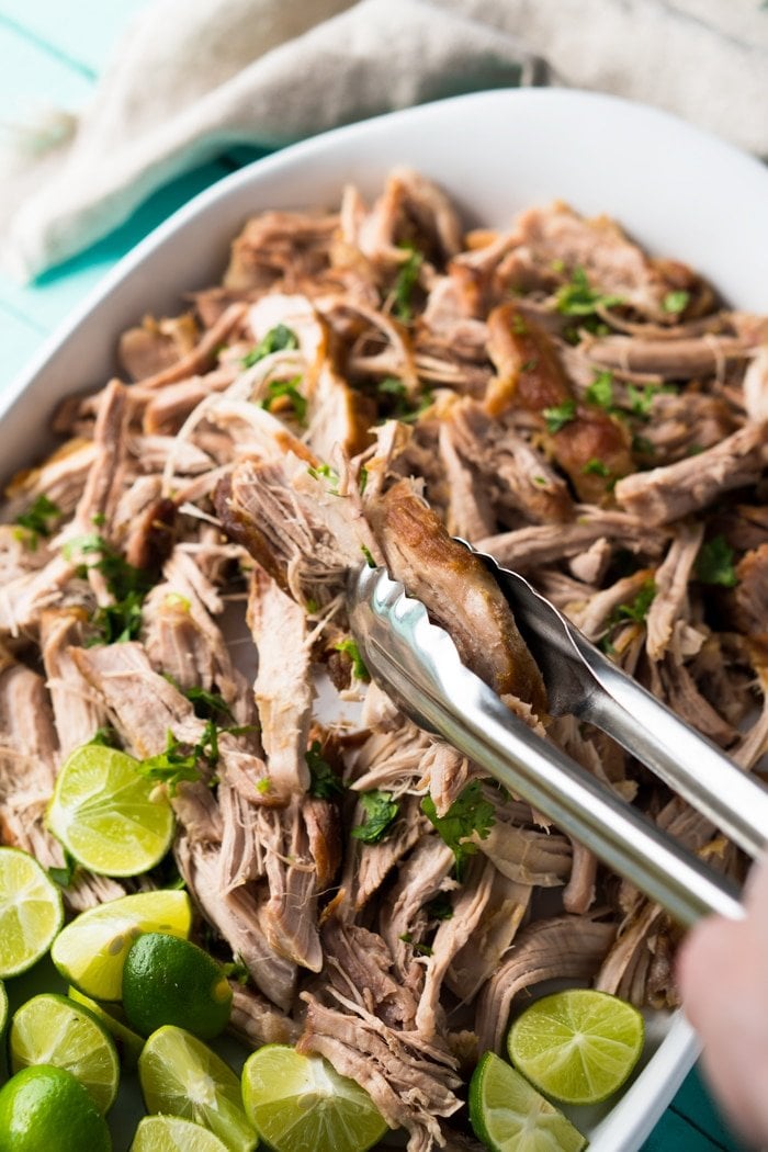 Instant pot paleo & keto carnitas with limes