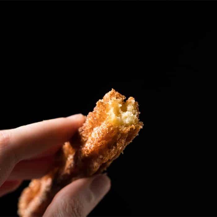 Grain Free, Gluten Free & Keto Churros ☁️ Easy-peasy and 1g net carbs each! #ketodesserts #lowcarbdesserts #ketomexican