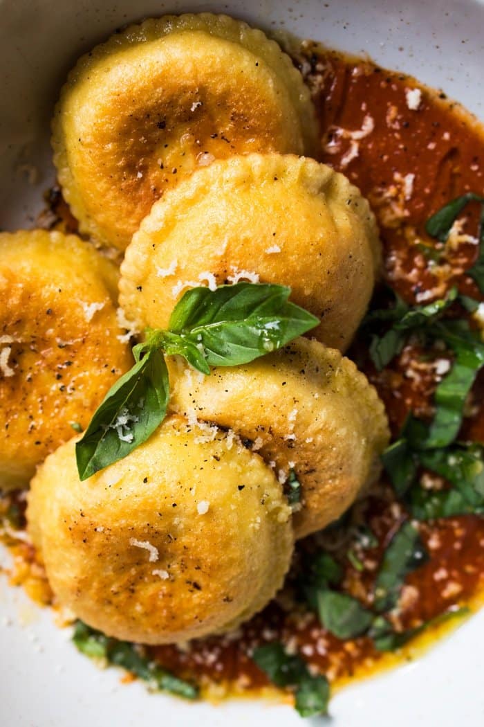 Gluten Free & Keto Three Cheese Ravioli 🧀 #keto #ketodiet #healthyrecipes #lowcarb #glutenfree