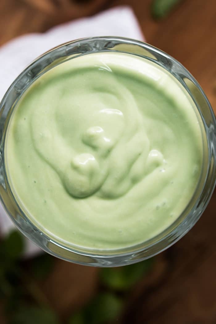 Creamy Paleo & Keto Shamrock Shake