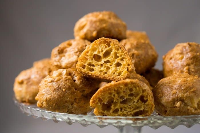 Gluten Free, Low Carb & Keto Cheese Puffs (i.e. Gougères) 🧀 #keto #lowcarb #glutenfree #healthyrecipes #ketodiet