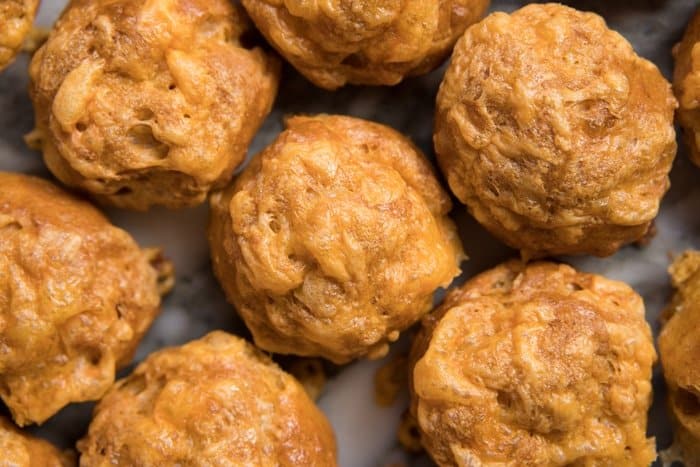 Gluten Free, Low Carb & Keto Cheese Puffs (i.e. Gougères) 🧀 #keto #lowcarb #glutenfree #healthyrecipes #ketodiet