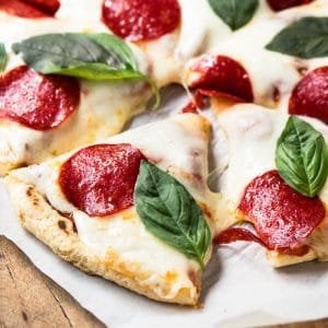 Gluten Free, Dairy Free & Keto Stove Top Pizza Crust 🍕 #keto #ketorecipes #lowcarb #dairyfree #glutenfree #pizza #healthyrecipes