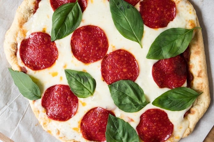 Gluten Free, Dairy Free & Keto Stove Top Pizza Crust 🍕 #keto #ketorecipes #lowcarb #dairyfree #glutenfree #pizza #healthyrecipes