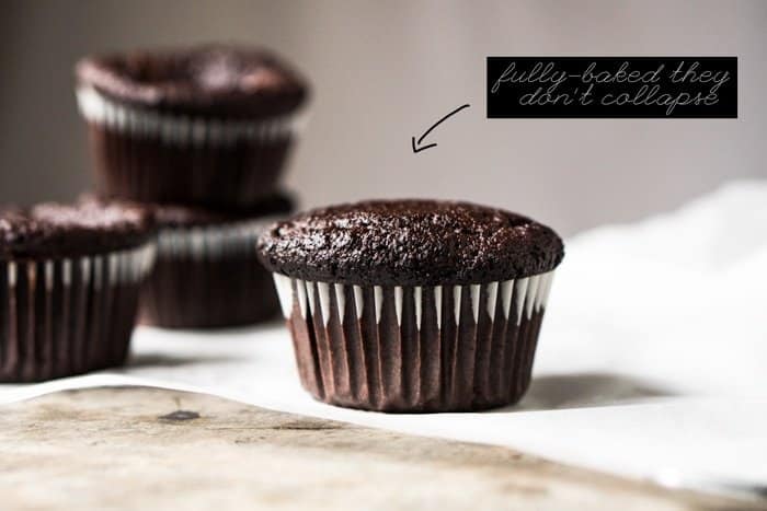 Gluten Free, Paleo & Keto Double Chocolate Muffins 🍫 Extra fudgy! #keto #ketodessert #lowcarb #paleo #glutenfree #chocolate #muffins #healthyrecipes