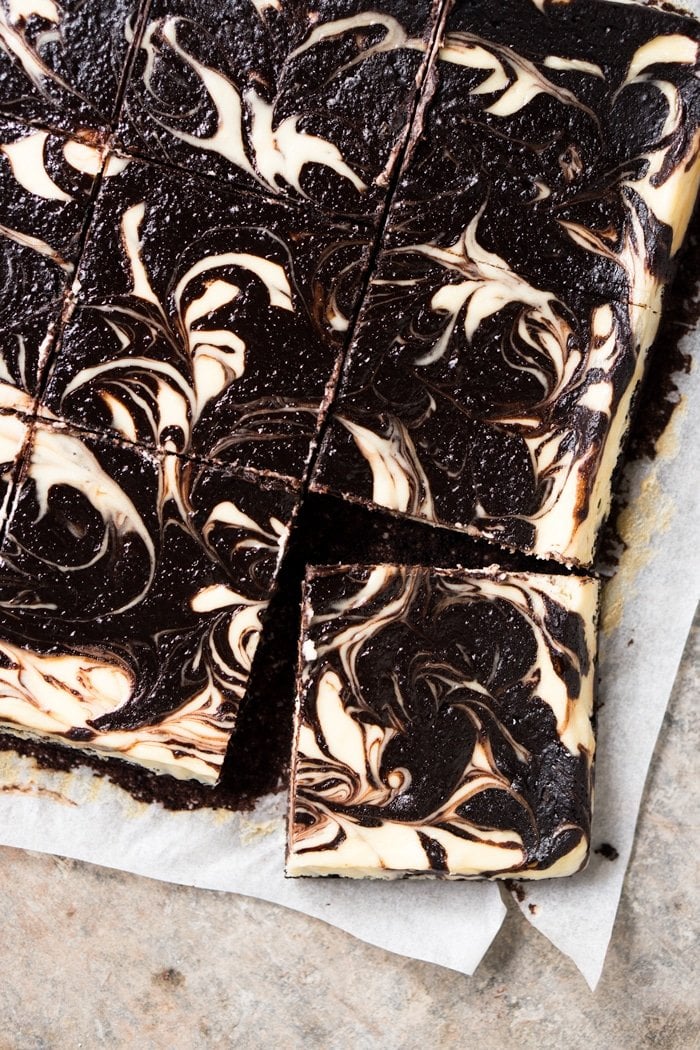 Gluten Free & Keto Cheesecake Brownies