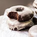 Piled Keto Chocolate Donuts